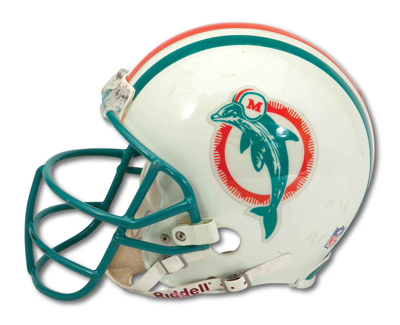 Lot Detail - 1980s-90s Dan Marino Miami Dolphins Game-Used Helmet