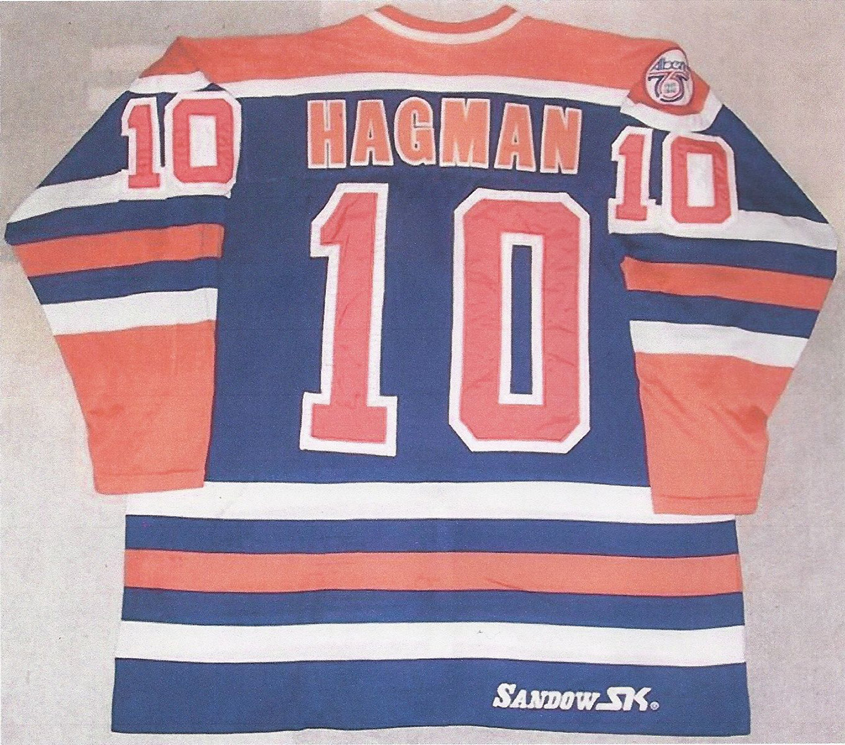 Edmonton Oilers 1980-1982 Wayne Gretzky Hockey Jersey (36/Small)