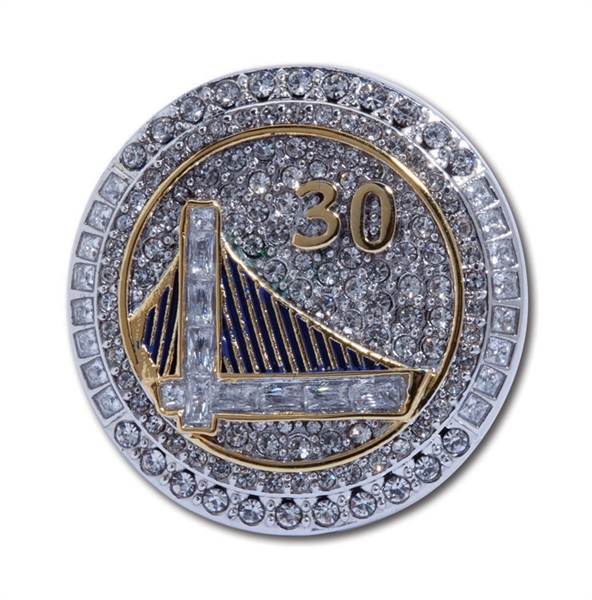 2015 STEPHEN CURRY GOLDEN STATE WARRIORS WORLD CHAMPIONS REPLICA RING