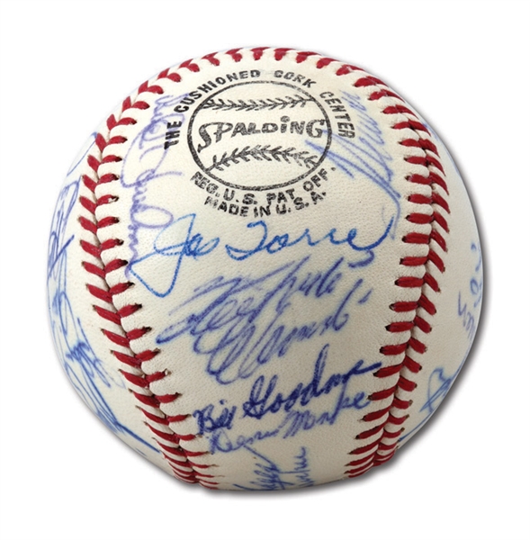 1970 NATIONAL LEAGUE ALL-STAR TEAM SIGNED BASEBALL DOUBLE SIGNED BY ROBERTO CLEMENTE (SCHEFFING COLLECTION)