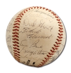 DON DRYSDALES 1962 NATIONAL LEAGUE ALL-STAR TEAM SIGNED BASEBALL (DRYSDALE COLLECTION)