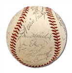 DON DRYSDALES 1963 NATIONAL LEAGUE ALL-STAR TEAM SIGNED BASEBALL ( DRYSDALE COLLECTION)
