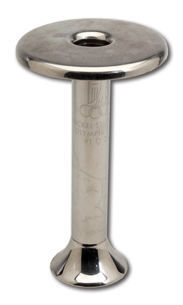 1936 BERLIN SUMMER OLYMPIC GAMES TORCH USED IN AUGURAL RELAY