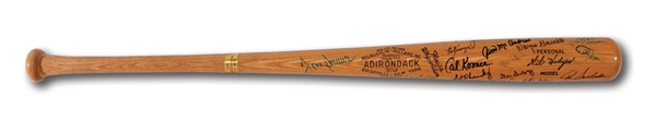 1969 NEW YORK METS REUNION GIL HODGES MODEL BAT SIGNED BY 25 (NSM COLLECTION)