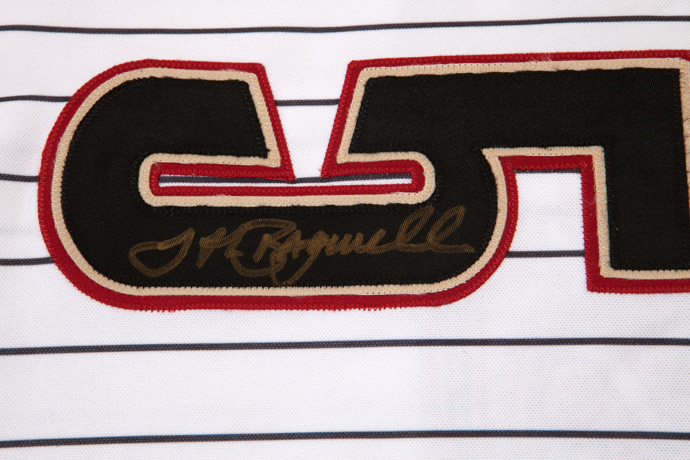 Jeff Bagwell Autographed Jersey White Houston Astros Majestic Cooperst —  Ultimate Autographs