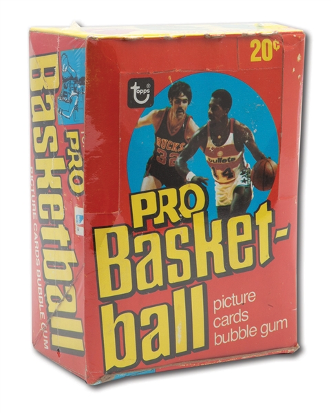 1978-79 TOPPS BASKETBALL UNOPENED 36 COUNT WAX BOX (BBCE SOURCED)
