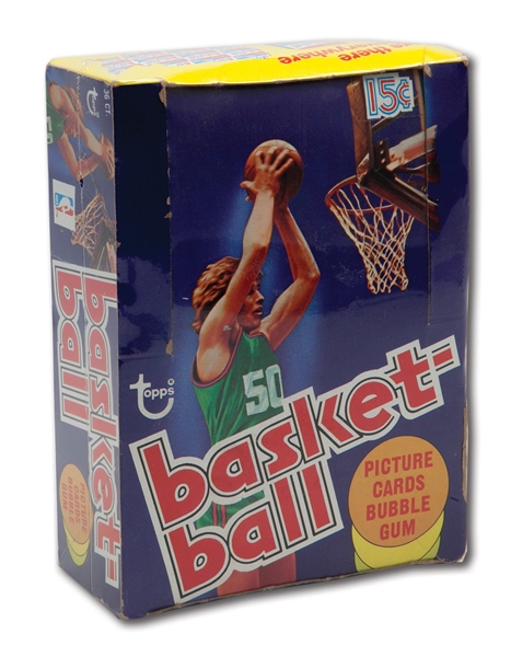1977-78 TOPPS BASKETBALL UNOPENED 36 COUNT WAX BOX (BBCE SOURCED)