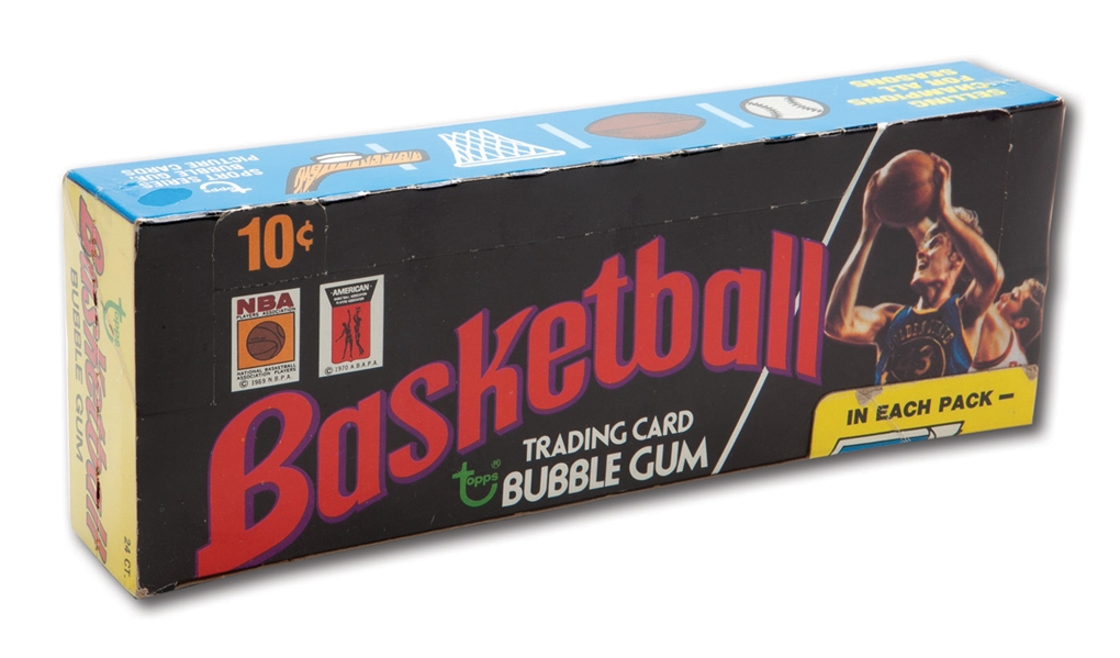 1973-74 TOPPS BASKETBALL UNOPENED 24 COUNT WAX BOX (BBCE SOURCED)