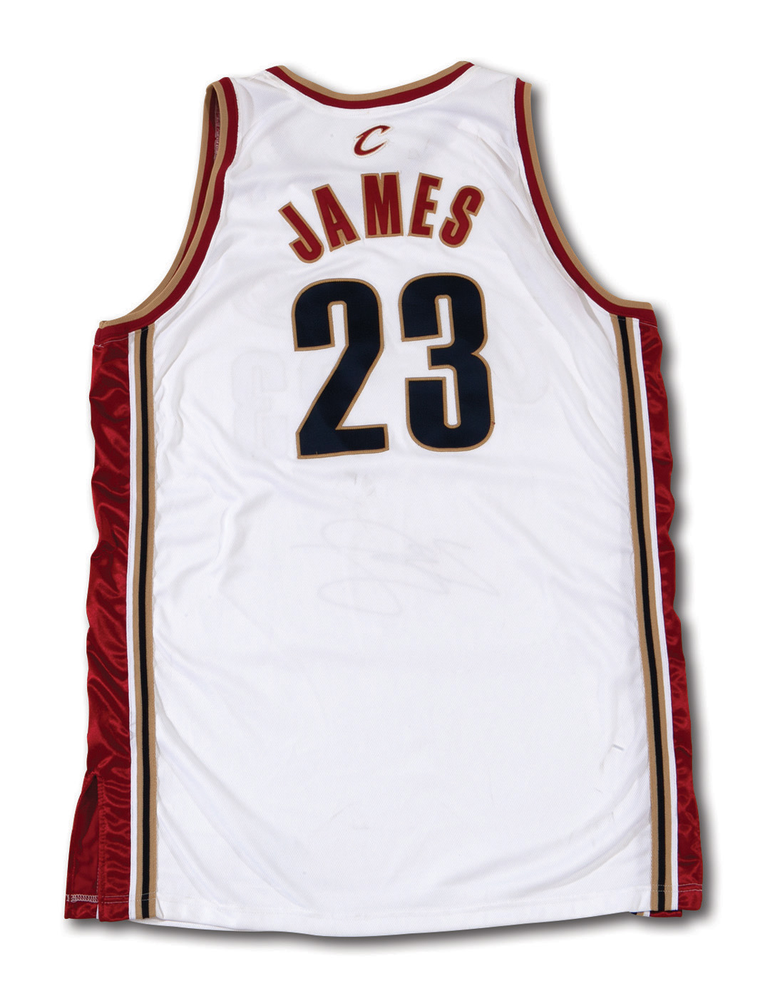 Lot Detail - 2006-07 Lebron James Game Worn Cleveland Cavaliers Jersey