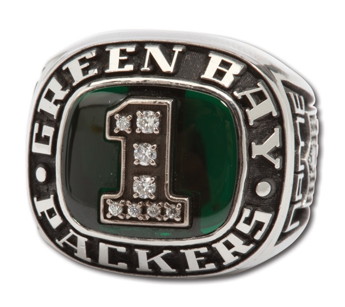 GREEN BAY PACKERS FAN PROTOTYPE RING COMMEMORATING SUPER BOWL I VICTORY - MADE BY JOSTENS