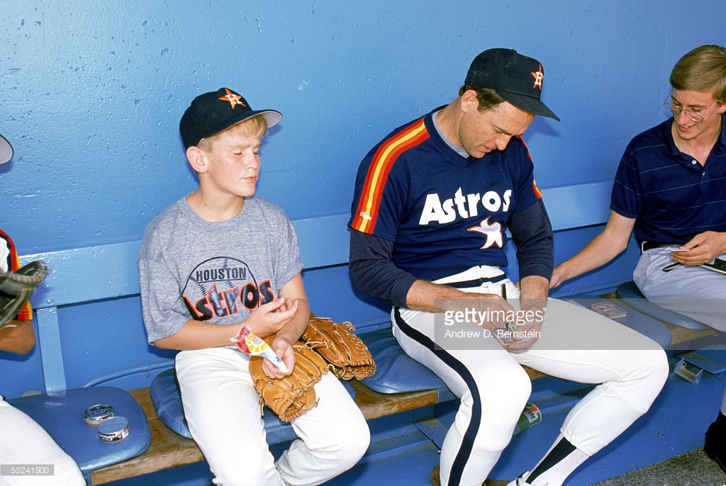 1986 Nolan Ryan Game Worn Houston Astros Jersey. Baseball, Lot #82147