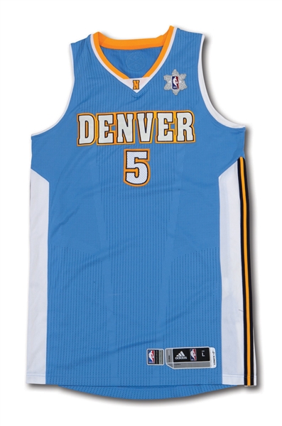 Lot Detail - 12/25/2010 J.R. SMITH DENVER NUGGETS CHRISTMAS DAY