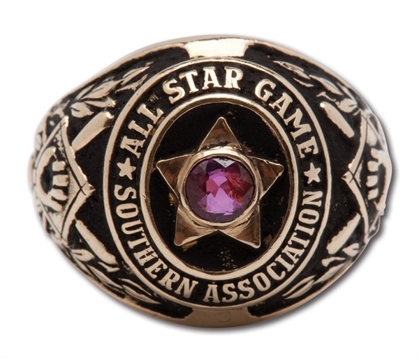 1953 SOUTHERN ASSOCIATION 10K GOLD ALL-STAR GAME RING