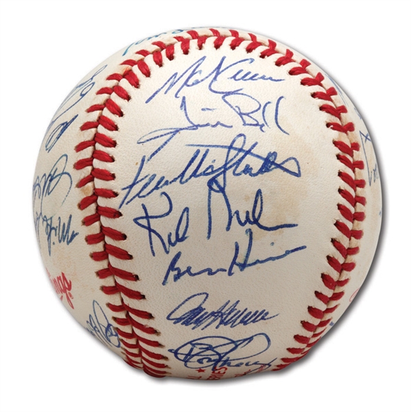 1988 LOS ANGELES DODGERS WORLD CHAMPION TEAM SIGNED OFFICIAL 1988 WORLD SERIES BASEBALL