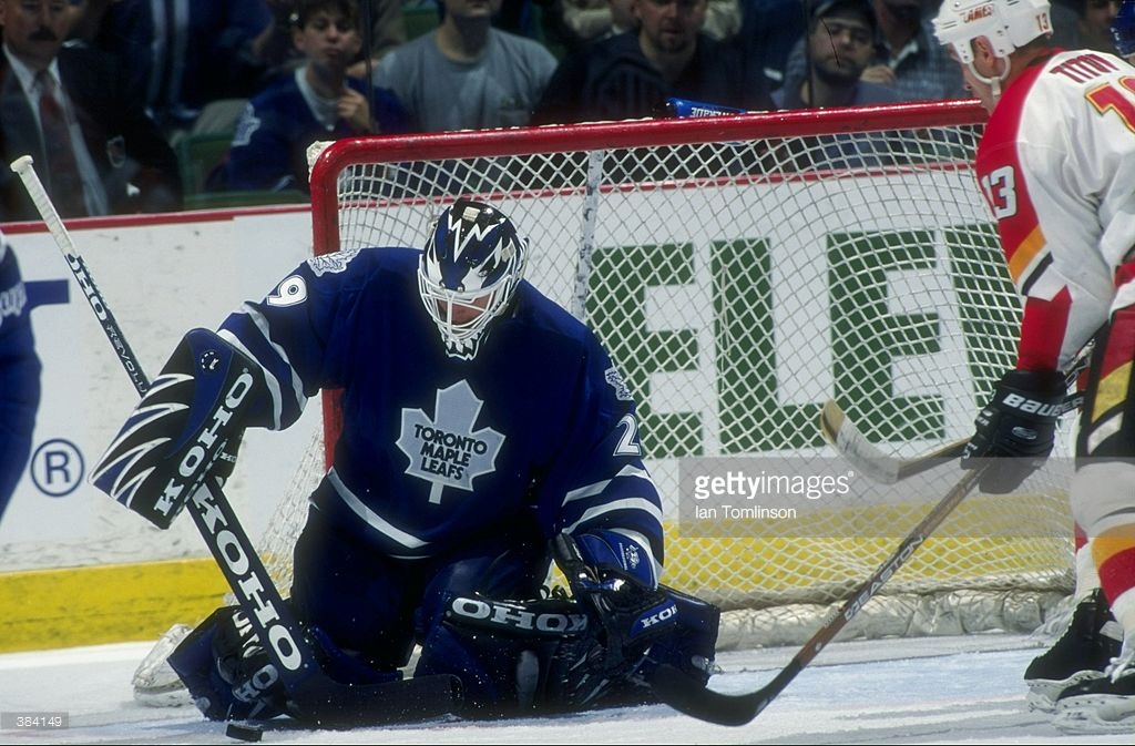 1991-92 Felix Potvin Maple Leafs Game Worn Jersey - Rookie Jersey