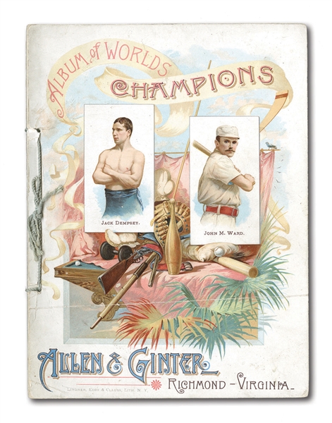  1887 ALLEN & GINTER WORLDS CHAMPIONS ALBUM (A16)  