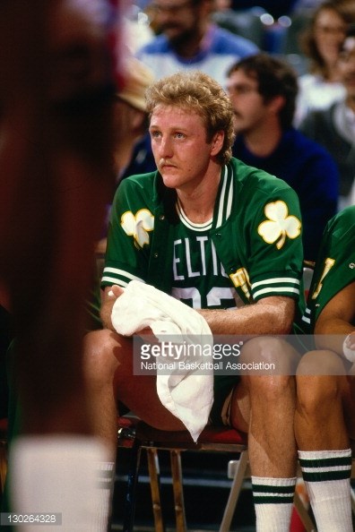 Lot Detail - 1989-90 Larry Bird Game Worn Boston Celtics Home White Warm Up  Jacket (Meza LOA)
