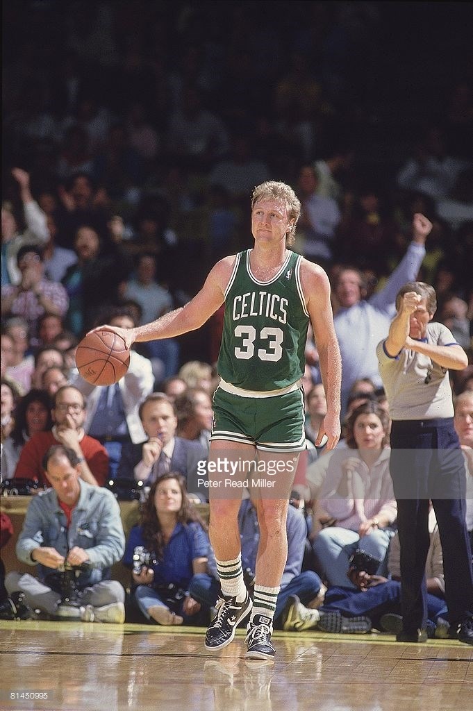 Converse Weapon Shoe Worn by Larry Bird - Boston Celtics History