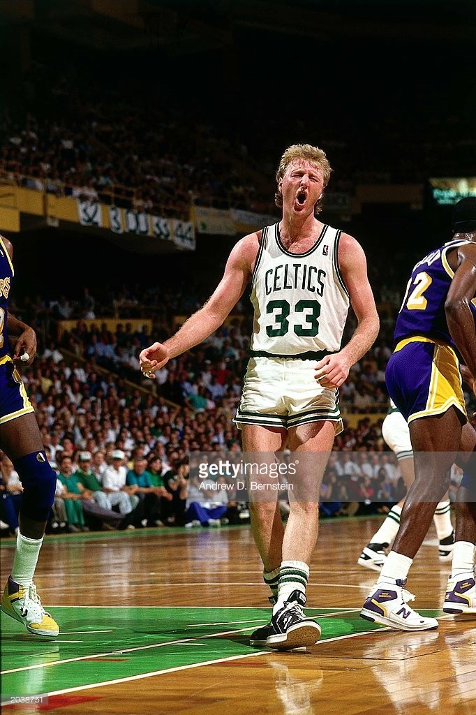 Larry Bird Converse Weapon 1986 Postcard for Sale by SergeantSwagger