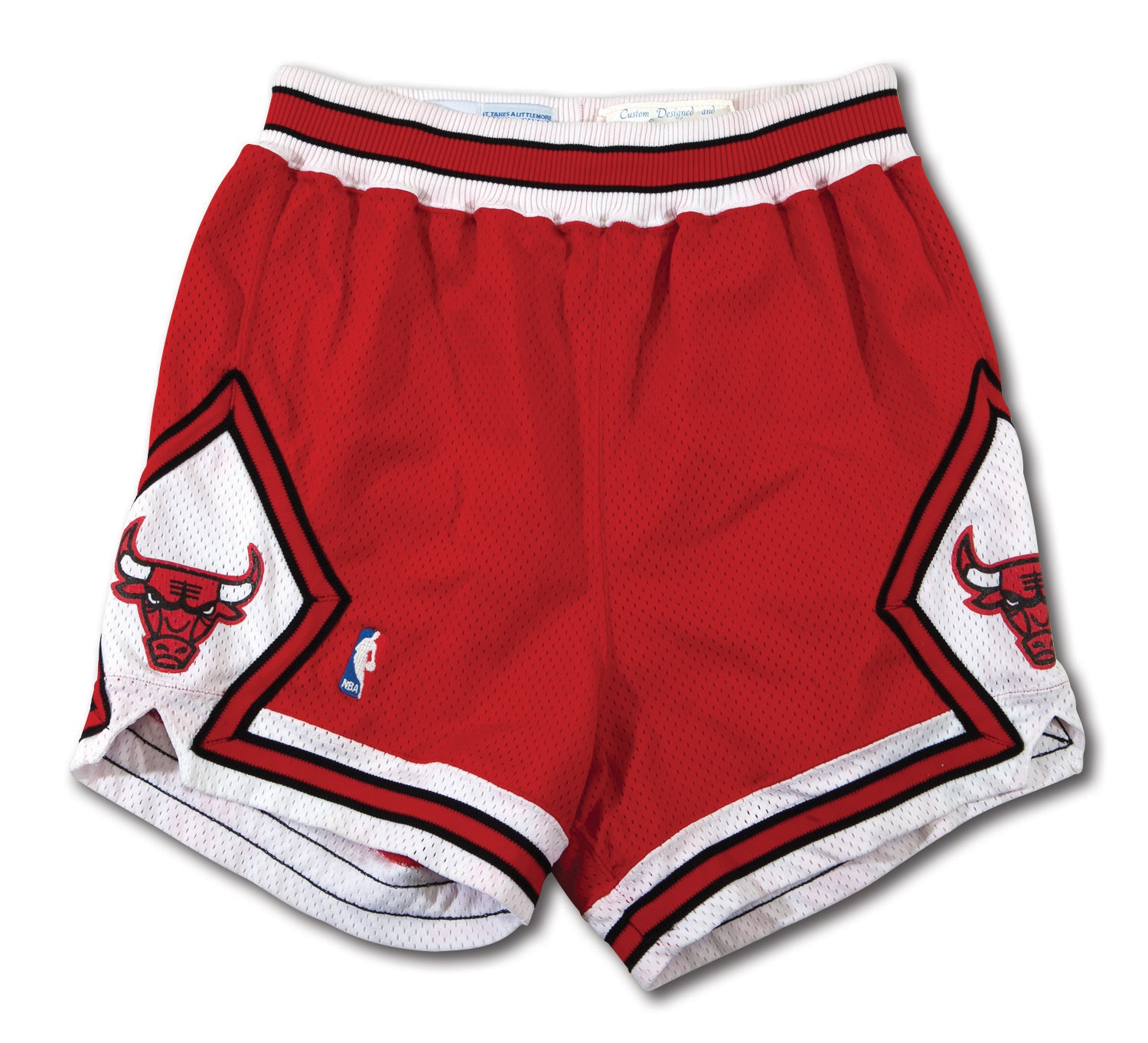 Lot Detail - C.1990-91 CHICAGO BULLS GAME WORN ROAD SHORTS ATTRIBUTED ...