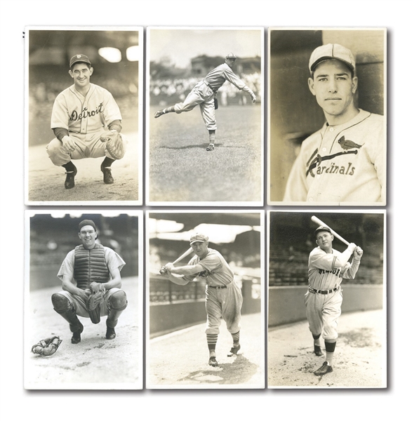 IMPRESSIVE 1930-40’S GEORGE BURKE COLLECTION OF ORIGINAL PHOTOGRAPHS (381) WITH 49 HALL OF FAMERS