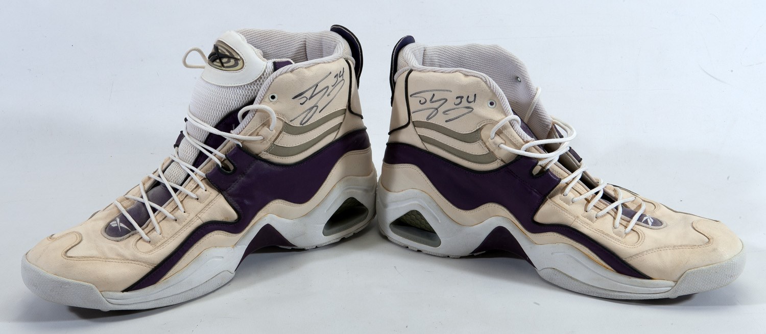 Reebok Vintage Reebok Shaquille O'Neal Dual Signed Game Worn Pumps Game  Worn Available For Immediate Sale At Sotheby's
