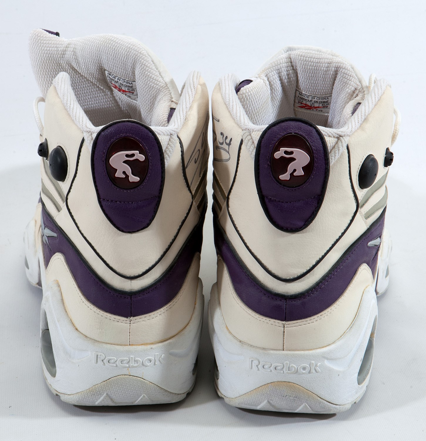 Reebok Vintage Reebok Shaquille O'Neal Game Worn Dual Signed Pumps PE  Memorabilia Available For Immediate Sale At Sotheby's