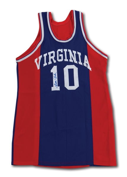 1976 SWEN NATER SIGNED VIRGINIA SQUIRES GAME WORN ROAD JERSEY - ONLY KNOWN EXEMPLAR IN THAT STYLE (NATER LOA)