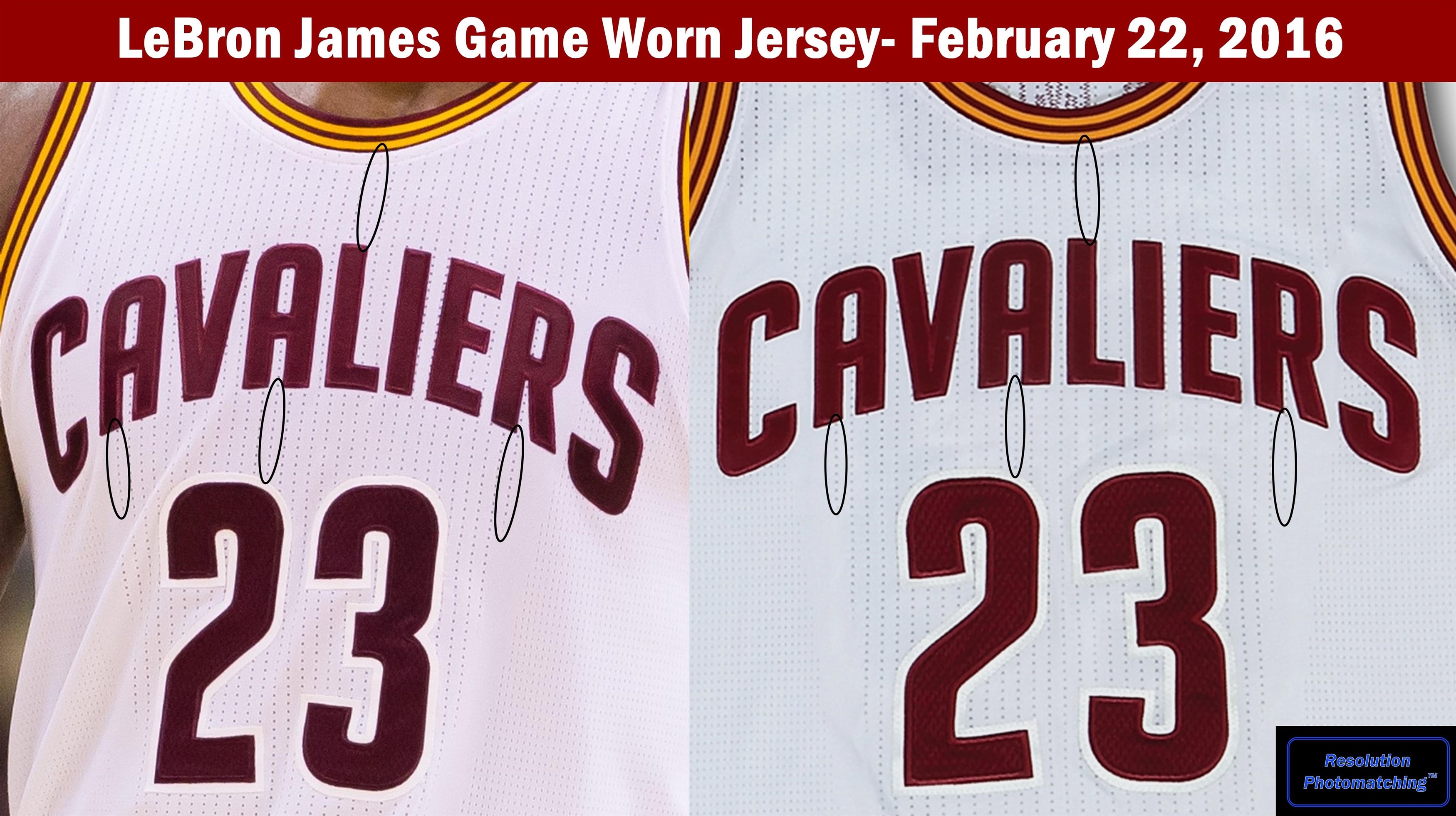 Lot Detail - 4/11/2016 LEBRON JAMES SIGNED CLEVELAND CAVALIERS  (CHAMPIONSHIP SEASON) GAME WORN THROWBACK JERSEY - 34 PTS. IN WIN TO CLINCH  TOP SEED (NBA SOURCE)
