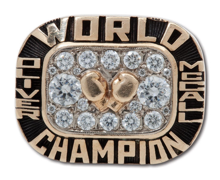 9/24/1994 OLIVER MCCALL WBC WORLD HEAVYWEIGHT CHAMPION 10 GOLD RING (PRICE)