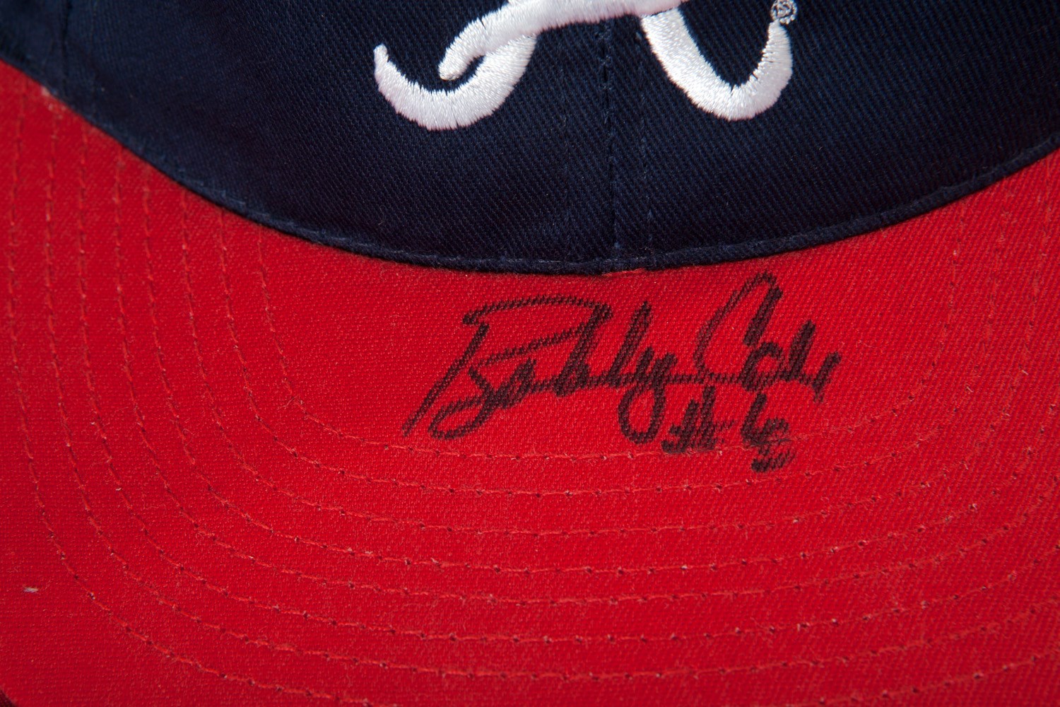 Lot Detail - LOT OF ATLANTA BRAVES AUTOGRAPHED AND GAME USED