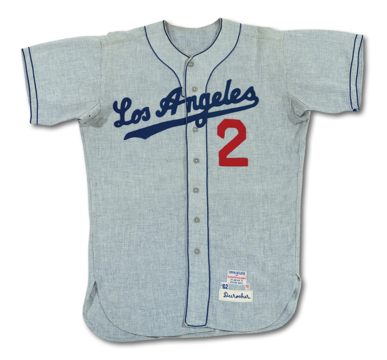 Lot Detail - 1964 Sandy Koufax Los Angeles Dodgers Game-Used