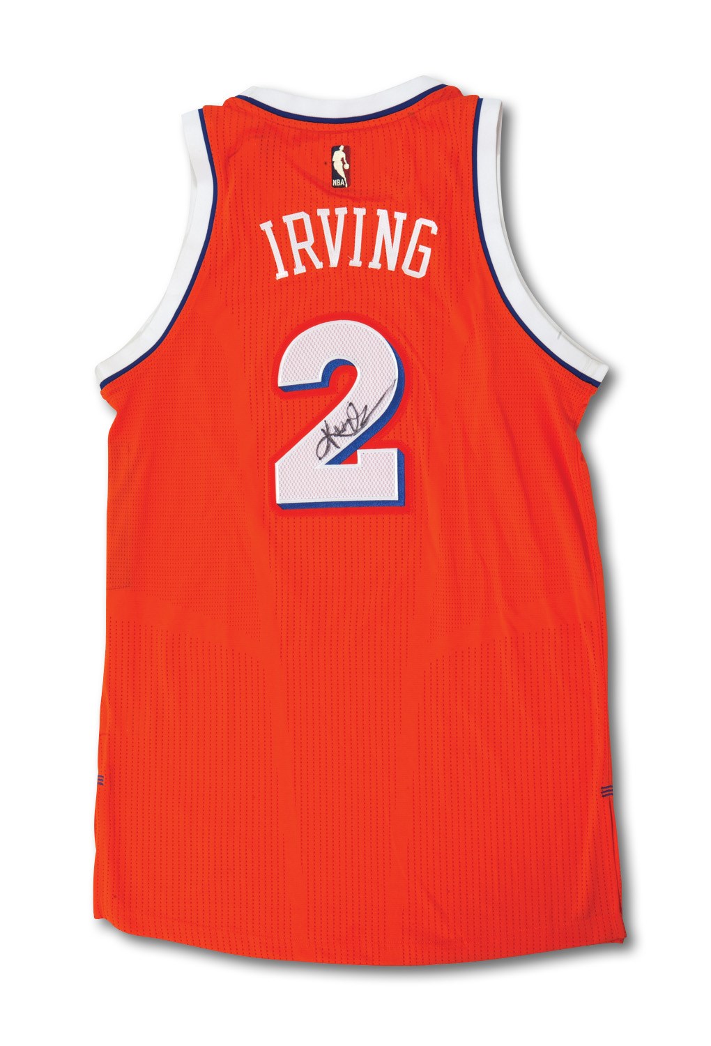 Lot Detail - 12/10/2013 Kyrie Irving Cleveland Cavaliers Game-Used Home  Jersey (NBA LOA • 37-Point Performance)