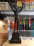 ORIGINAL “ROCKY” BRONZE STATUE - THIS 12-FT. TALL, 1,800 LB. MASTERPIECE IS ONE OF THREE IDENTICAL EXAMPLES CREATED BY SCULPTOR THOMAS SCHOMBERG INCLUDING THE ONE FEATURED IN THE 1982 FILM “ROCKY 
