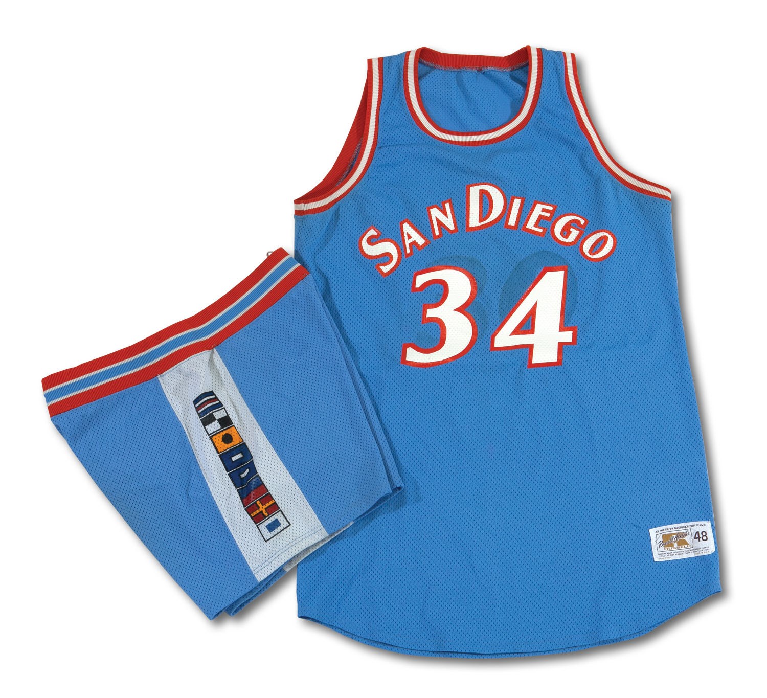 JOE BRYANT  San Diego Clippers 1980 Throwback NBA Basketball Jersey