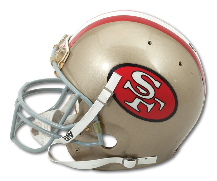 C.1990-91 JERRY RICE ATTRIBUTED SAN FRANCISCO 49ERS GAME USED HELMET (49ERS EXECUTIVE PROVENANCE)