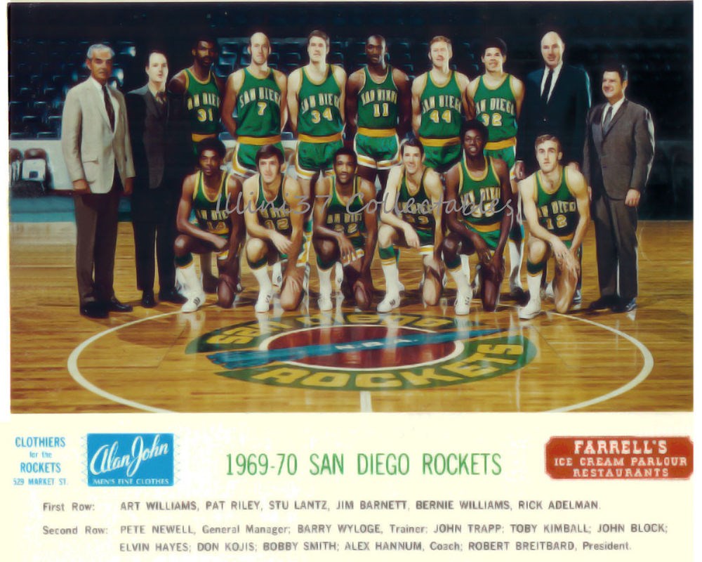 Lot Detail - 1967-68 Jim Ware San Diego Rockets Game-Used Road Jersey  (Inaugural Season)