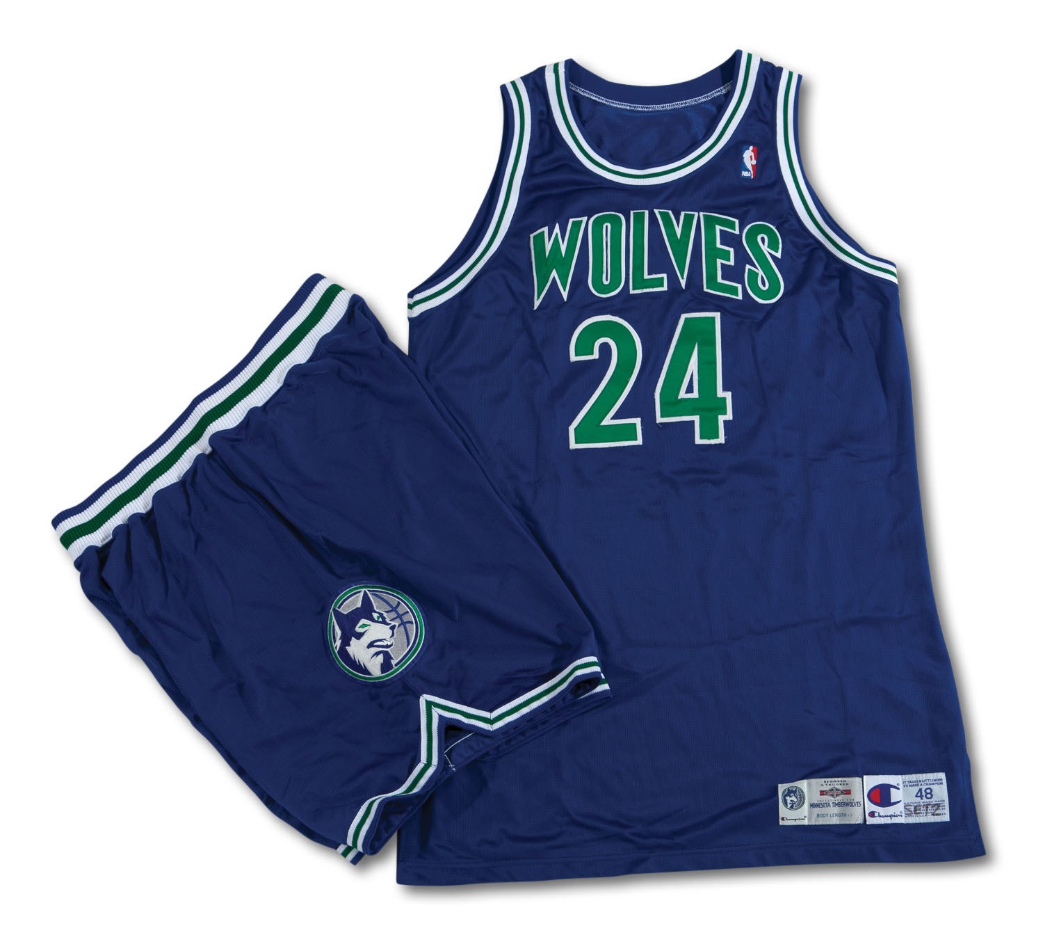 GOOGS Tom Gugliotta Authentic Minnesota Timberwolves Jersey Size