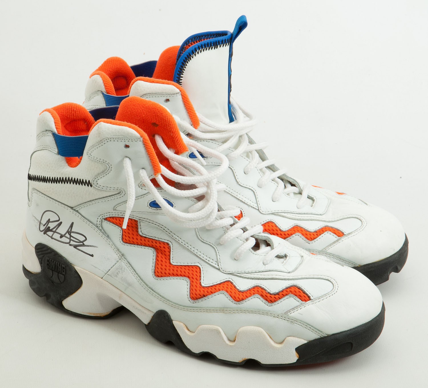 Patrick Ewing Authentic Autographed Sneakers – Prime Time Signatures