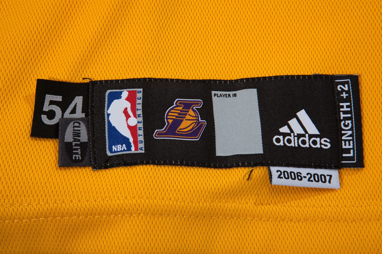 Lot Detail - 2014-15 Kobe Bryant Personally Worn & Signed Lakers Warm-Up  Jumpsuit (DC Sports)