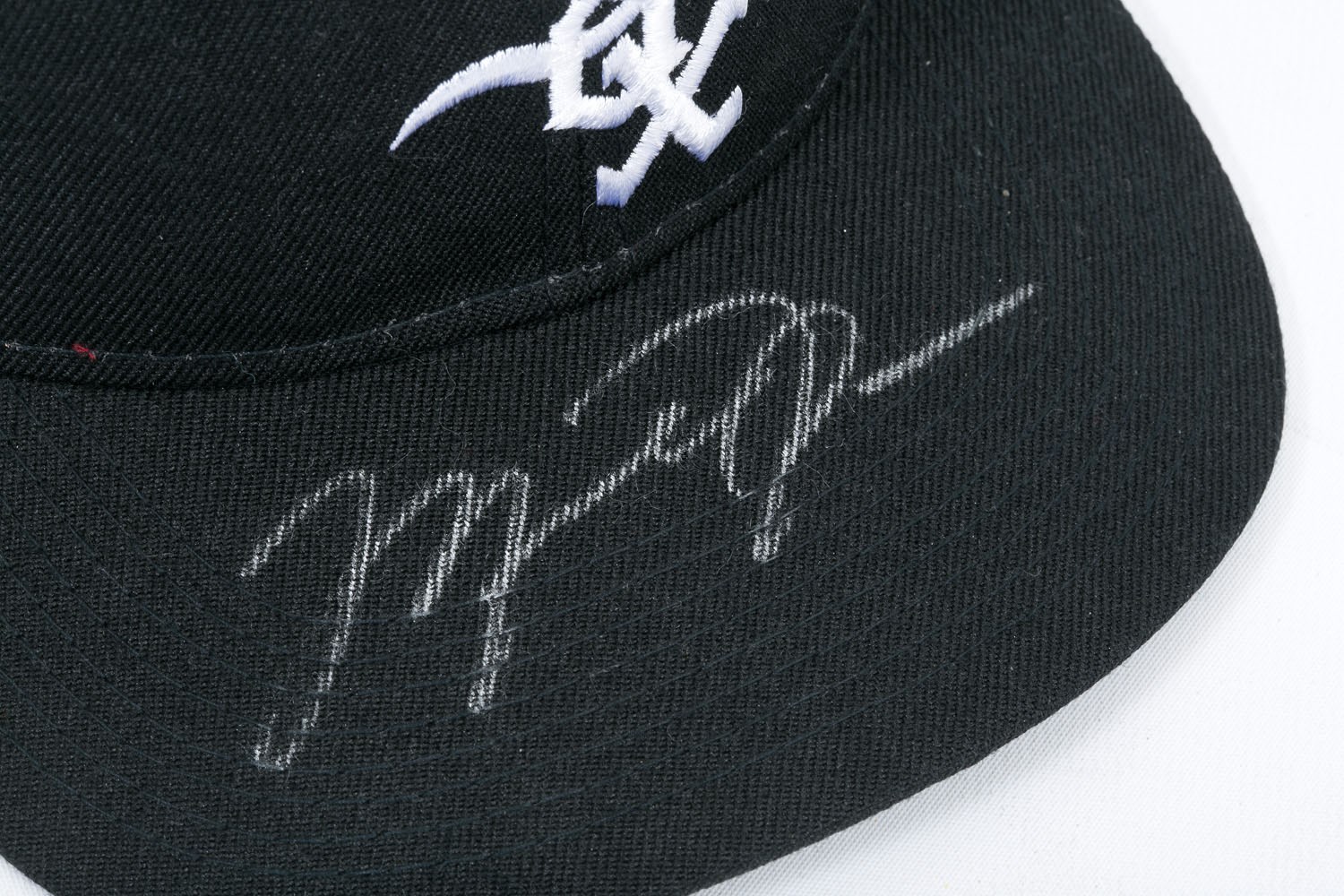 Lot Detail - Michael Jordan Signed Chicago White Sox Black