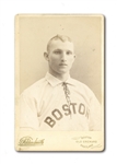 1890S HERMAN LONG (BOSTON BEANEATERS) T. WALDON SMITH CABINET PHOTO (JAKE VIRTUE COLLECTION)