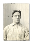 C.1906 JOE TINKER PORTRAIT PHOTOGRAPH BY CARL HORNER - IMAGE USED FOR T206 PORTRAIT CARD