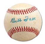 RARE BIBB FALK SINGLE SIGNED BASEBALL - REPLACED JOE JACKSON AFTER "BLACK SOX" SCANDAL (MLB EXECUTIVE PROVENANCE)