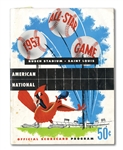 1957 ALL-STAR GAME PROGRAM AUTOGRAPHED BY (24) AMERICAN LEAGUERS INCL. MANTLE, BERRA, WILLIAMS, ETC.