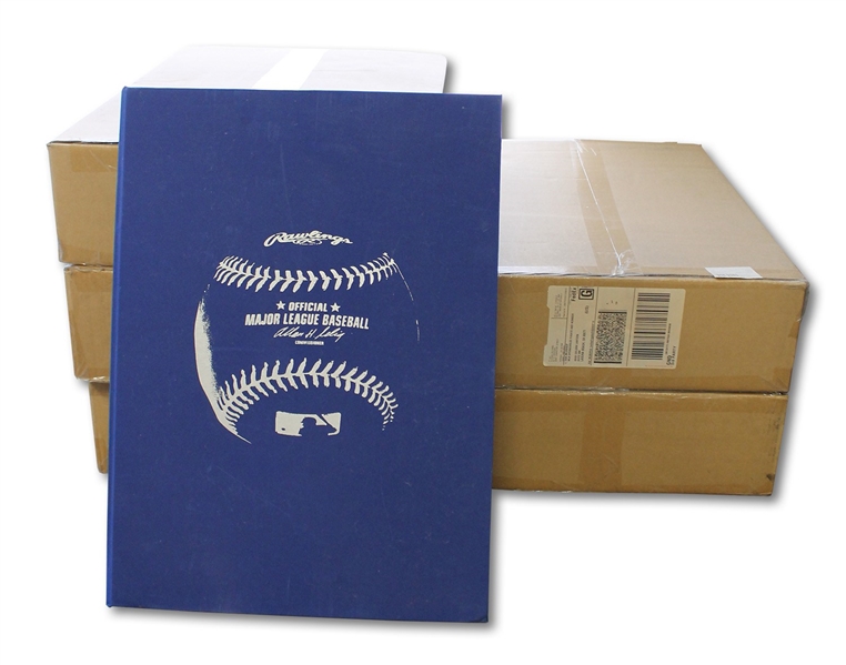 LOT OF (6) COPIES OF “THE OFFICIAL MAJOR LEAGUE BASEBALL OPUS” BOOK