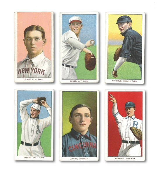 1909-11 T206 LOT OF (20) INCL. CHASE AND CHANCE