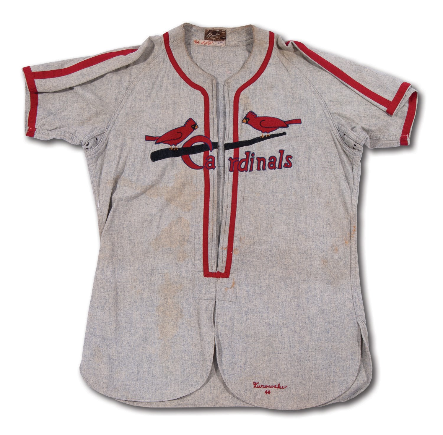 St. Louis Cardinals Game Issued Jersey Size 48