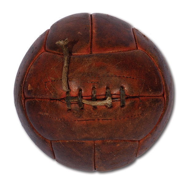 EARLY 1900S TURN OF THE CENTURY TRANSITIONAL "BASKET BALL" – ONE OF THE EARLIEST KNOWN EXAMPLES!