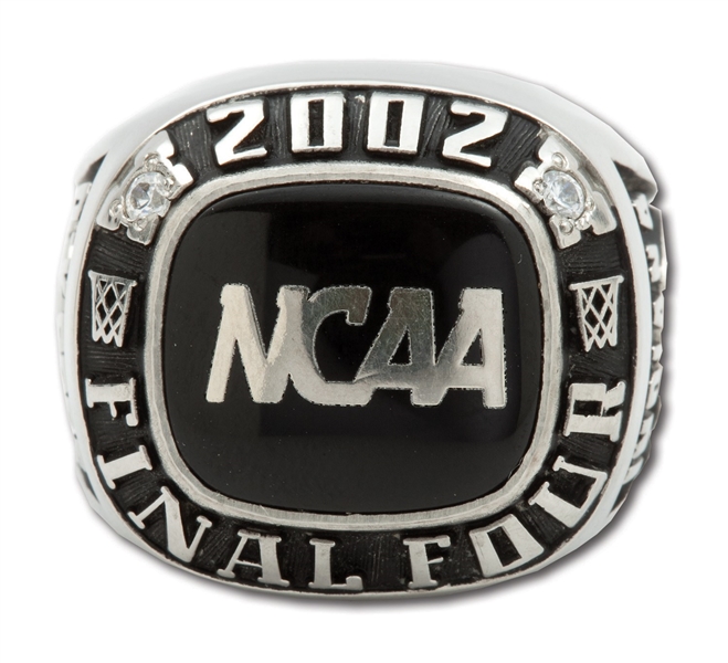 2002 INDIANA HOOSIERS FINAL FOUR (NCAA MENS DIVISION I RUNNER-UP) RING (STAFF)